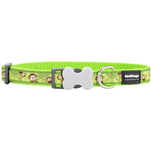 Red Dingo Monkey Dog Collar - 20-32 cm - Green Red Dingo Monkey Dog Collar - 20-32 cm - Green