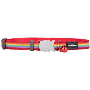 Red Dingo Cat Collar - Rainbow, Small, 12mm x 20-32cm Red Dingo Cat Collar - Rainbow, Small, 12mm x 20-32cm
