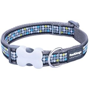 Red Dingo Dog Collar - Modern Grey 15mm 24-36cm Red Dingo Dog Collar - Modern Grey 15mm 24-36cm