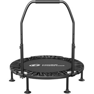 HomeFitnessCode Foldable 40in Exercise Trampoline for Kids & Adults - Trampoline HomeFitnessCode Foldable 40in Exercise Trampoline for Kids & Adults - Trampoline