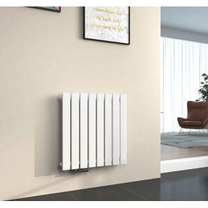 Radiador de agua caliente EMKE 63x62cm Blanco - Radiador Radiador de agua caliente EMKE 63x62cm Blanco - Radiador