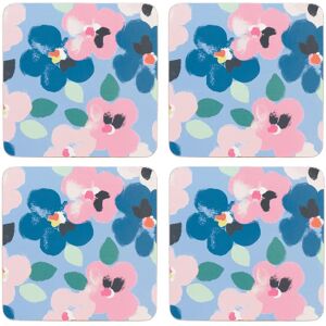 Cath Kidston - Painted Pansies - Blue - Coaster set Cath Kidston - Painted Pansies - Blue - Coaster set