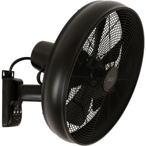 Kaiserkraft Wall Fan 460x460x350mm Oscillating Remote Control Black - Wall Fan Kaiserkraft Wall Fan 460x460x350mm Oscillating Remote Control Black - Wall Fan