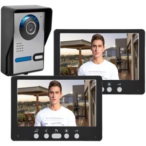 QIEDIE - 7-Inch Wired Video Doorbell - Video door intercom QIEDIE - 7-Inch Wired Video Doorbell - Video door intercom