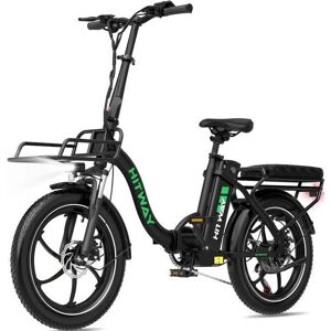 Vélo électrique HITWAY - Pliant 20" Noir - 7 Vitesses, APP, 36V 15.6Ah - Publicité Vélo électrique HITWAY - Pliant 20" Noir - 7 Vitesses, APP, 36V 15.6Ah - Publicité