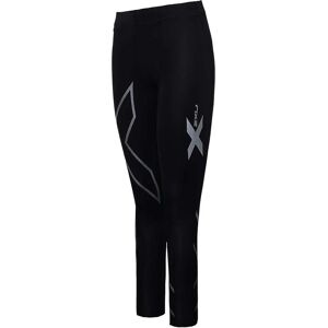 2xu Childrens Unisex Stretch Waist Black Logo Kids Compression Tights 2xu Childrens Unisex Stretch Waist Black Logo Kids Compression Tights