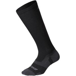 2XU Vectr Light Cushion Full Lengde Kompresjonssokker - Svart/Titan 2XU Vectr Light Cushion Full Lengde Kompresjonssokker - Svart/Titan