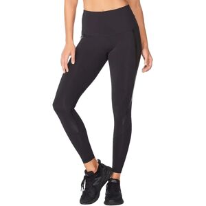 2XU Hoge Taille Zwarte Compressie Leggings - Sportkleding 2XU Hoge Taille Zwarte Compressie Leggings - Sportkleding