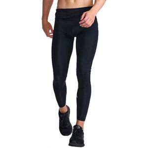 2XU - Aero Kompression Leggings - Sort/Sølv Reflekterende - Sportsbeklædning 2XU - Aero Kompression Leggings - Sort/Sølv Reflekterende - Sportsbeklædning