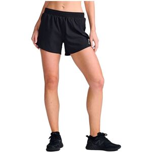 Shorts Aero 5 pouces pour femmes de 2XU - Noir & Argent - Taille S - Publicité Shorts Aero 5 pouces pour femmes de 2XU - Noir & Argent - Taille S - Publicité