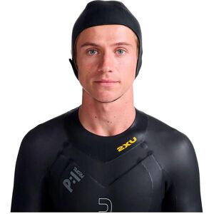 2xu Propel Neoprene Swim Cap - Black/ambition - Yellow/black - Size Small/medium - Swim Cap 2xu Propel Neoprene Swim Cap - Black/ambition - Yellow/black - Size Small/medium - Swim Cap