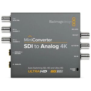 Blackmagic Design Mini Converter SDI til Analog 4K Blackmagic Design Mini Converter SDI til Analog 4K