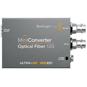 Blackmagic Design Mini Convertisseur Fibre Optique 12G - Convertisseur vidéo Blackmagic Design Mini Convertisseur Fibre Optique 12G - Convertisseur vidéo