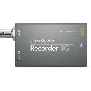 Dispositivo de captura de vídeo Blackmagic Design UltraStudio Recorder 3G - Thunderbolt Dispositivo de captura de vídeo Blackmagic Design UltraStudio Recorder 3G - Thunderbolt