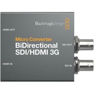Blackmagic Design Micro Converter BiDirectional SDI/HDMI 3G - Compact Broadcast Quality Blackmagic Design Micro Converter BiDirectional SDI/HDMI 3G - Compact Broadcast Quality