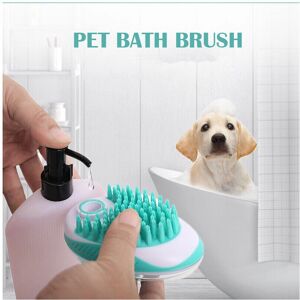 Ranpo - Pet Dog Bath Brush - Soft Silicone - Massage - Bath Brush Ranpo - Pet Dog Bath Brush - Soft Silicone - Massage - Bath Brush