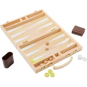 Sunnylife Backgammon en bois - Multicolore - Jeu de société classique - Publicité Sunnylife Backgammon en bois - Multicolore - Jeu de société classique - Publicité
