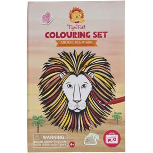 Tiger Tribe Animal All-Star Coloring Set - Book & Accessories Tiger Tribe Animal All-Star Coloring Set - Book & Accessories