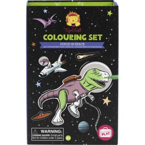 Tiger Tribe Space Dino Coloring Book - Color & Create Tiger Tribe Space Dino Coloring Book - Color & Create