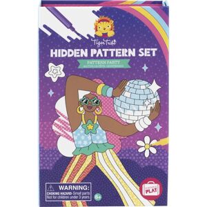 Tiger Tribe TT0288 Hidden Pattern Coloring Book - Color & Create Tiger Tribe TT0288 Hidden Pattern Coloring Book - Color & Create