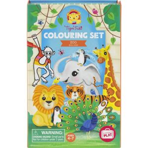 Tiger Tribe - TT0294 Livre de Colorier - Scènes du Zoo Tiger Tribe - TT0294 Livre de Colorier - Scènes du Zoo