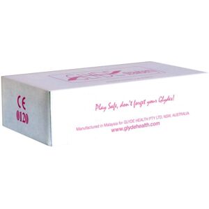 Glyde Strawberry Condoms - 100 Pack - Condom Glyde Strawberry Condoms - 100 Pack - Condom