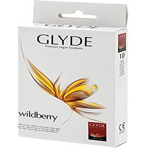 Glyde Ultra Wildberry Flavour Vegan Condoms - 53mm Glyde Ultra Wildberry Flavour Vegan Condoms - 53mm