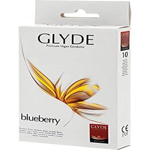 Glyde Blueberry Vegan Condoms - 10/20/30 Pack - Product Type Glyde Blueberry Vegan Condoms - 10/20/30 Pack - Product Type