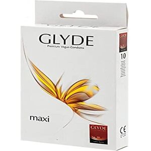 Glyde Vegan Maxi Condoms - Large, 56mm, 190mm - Condom Glyde Vegan Maxi Condoms - Large, 56mm, 190mm - Condom