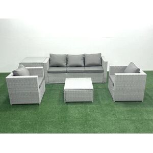 Fimous - 5 Seater Rattan Garden Set - Garden Furniture Set Fimous - 5 Seater Rattan Garden Set - Garden Furniture Set