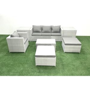 Fimous - Rattan 7P Set - Garden Furniture Set Fimous - Rattan 7P Set - Garden Furniture Set