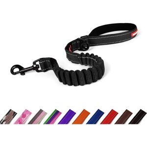 EzyDog Zero Shock Dog Lead - Shock Absorbing - Black - 25 Inch EzyDog Zero Shock Dog Lead - Shock Absorbing - Black - 25 Inch