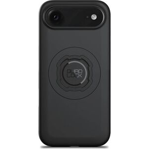 Coque de téléphone noire résistante aux chocs Quad Lock - Verrouillage sécurisé, Nylon et TPU Coque de téléphone noire résistante aux chocs Quad Lock - Verrouillage sécurisé, Nylon et TPU