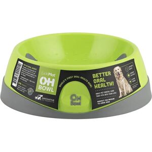 Lickimat LICKI MAT - Dog Bowl Green Medium 21cm - Dog Bowl Lickimat LICKI MAT - Dog Bowl Green Medium 21cm - Dog Bowl