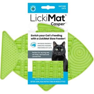 LickiMat Casper Vert pour Chats - Tapis de Friandises - Publicité LickiMat Casper Vert pour Chats - Tapis de Friandises - Publicité