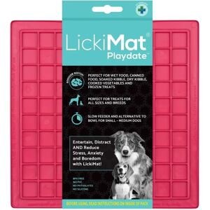 LickiMat Pink 20cm x 20cm Treat Mat for Dogs LickiMat Pink 20cm x 20cm Treat Mat for Dogs