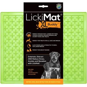 Lickimat Buddy XL Vert - Tapis pour animaux chiens et chats - Publicité Lickimat Buddy XL Vert - Tapis pour animaux chiens et chats - Publicité