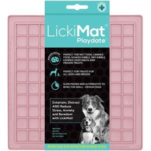 LickiMat Playdate Classic Guava Anti-voracity Feeder - Dog Product LickiMat Playdate Classic Guava Anti-voracity Feeder - Dog Product