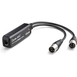 Adaptateur de sortie audio analogique Dante AVIO - 2 canaux - Publicité Adaptateur de sortie audio analogique Dante AVIO - 2 canaux - Publicité
