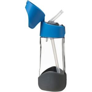 B.Box Niebieski Szary 450ml Butelka z Rurką B.Box Niebieski Szary 450ml Butelka z Rurką