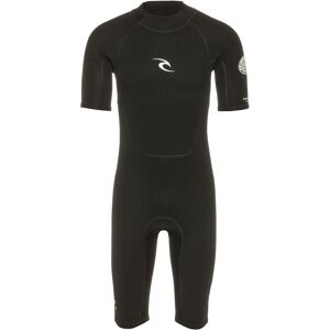 Rip Curl Herren Freelite Kurzarm 2mm Shortie Neoprenanzug - Schwarz - M Rip Curl Herren Freelite Kurzarm 2mm Shortie Neoprenanzug - Schwarz - M