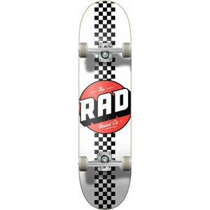 RAD Skateboards Checker Stripe Skateboard - 7,75" - Komplett RAD Skateboards Checker Stripe Skateboard - 7,75" - Komplett