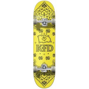 KFD Bandana Skateboard - Double Kicktail, Street Wheels, 60kg Max KFD Bandana Skateboard - Double Kicktail, Street Wheels, 60kg Max