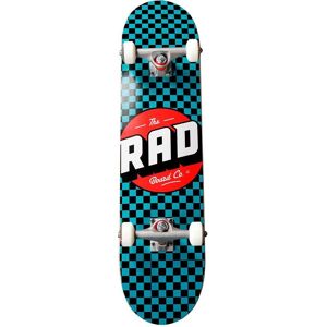 RAD Checkers Skateboard - Double Kicktail, 52mm Wheels - Skateboard RAD Checkers Skateboard - Double Kicktail, 52mm Wheels - Skateboard
