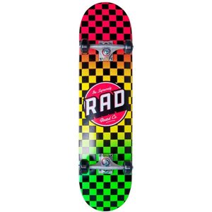 RAD Checkers Progressive Rasta Skateboard - Skateboard RAD Checkers Progressive Rasta Skateboard - Skateboard