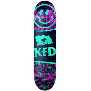 KFD Logo DIY Skateboard Deck - North American Maple, Purple - Skateboard Deck KFD Logo DIY Skateboard Deck - North American Maple, Purple - Skateboard Deck