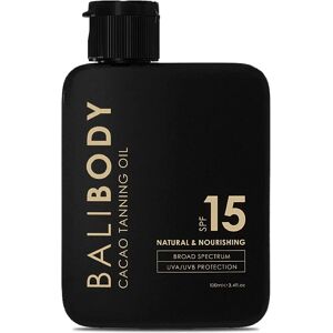 Bali Body Cacao Sonnenöl SPF 15 - Hydratisierend, Natürliche, Sonnenschutz Bali Body Cacao Sonnenöl SPF 15 - Hydratisierend, Natürliche, Sonnenschutz