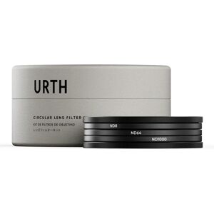 Urth 39mm ND8, ND64, ND1000 Lens Filter Kit - Objectiffilter Urth 39mm ND8, ND64, ND1000 Lens Filter Kit - Objectiffilter