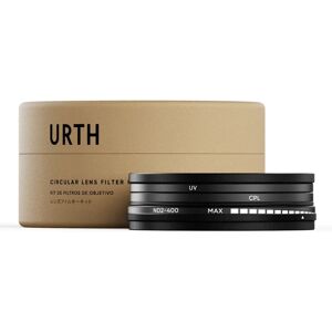 Urth 67mm UV, Circular Polarizing (CPL), ND2 400 Lens Filter Kit - Lens Filter Kit Urth 67mm UV, Circular Polarizing (CPL), ND2 400 Lens Filter Kit - Lens Filter Kit
