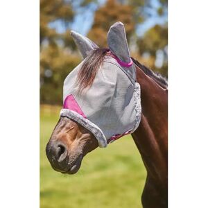 Weatherbeeta - Comfitec Mesh Mask - Grau/Lila - With Ears - Mask Weatherbeeta - Comfitec Mesh Mask - Grau/Lila - With Ears - Mask